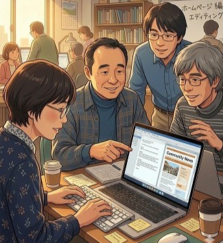 レイカディア大学 第４７期陶芸学科広報部会 研修風景